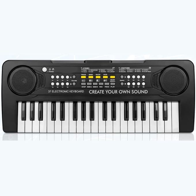 JMZR® Kinder Piano - Kinderspeelgoed - Baby Keyboard - Zwart