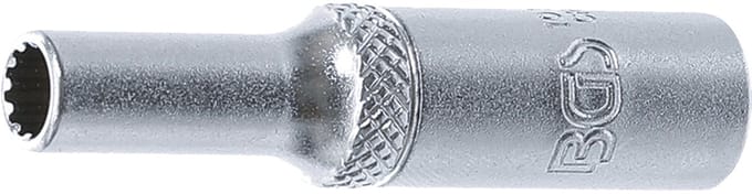 BGS Dopsleuteldop Gear Lock, diep - 1/4 - 5 mm
