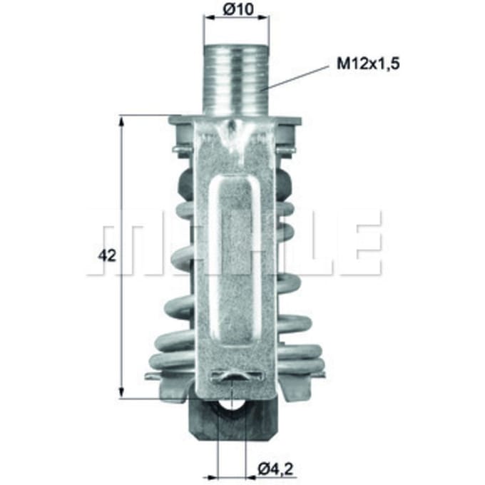 Thermostaat, koelvloeistof MAHLE TX 99 70