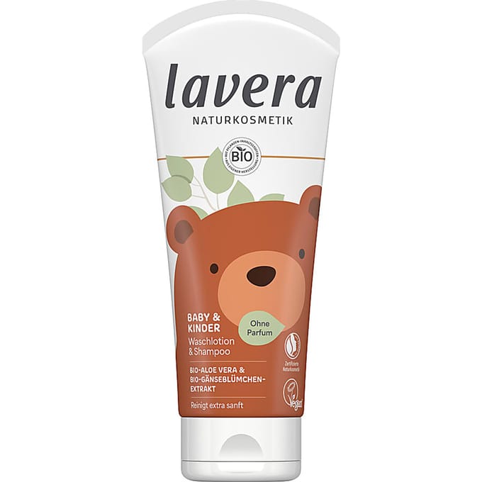 Lavera Baby & Kinder Sensitiv Waslotion & Shampoo