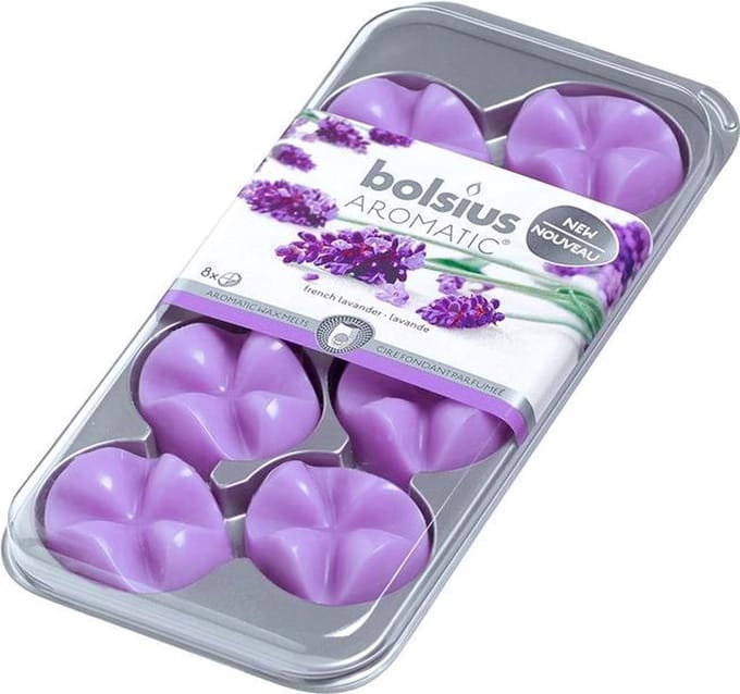Bolsius Aromatic Wax Melts - Lavendel 8 stuks