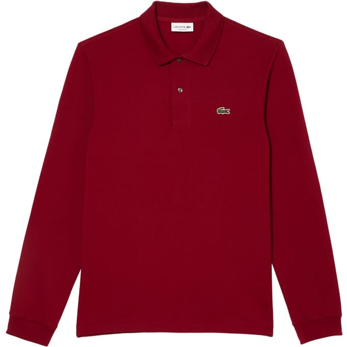 Lacoste T-shirts en Polo Bordeaux