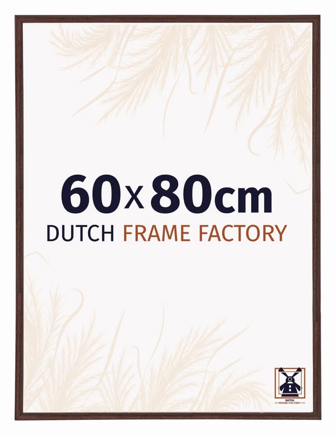 Fotolijst 60x80 cm - Kunststof - Bruin - Angers