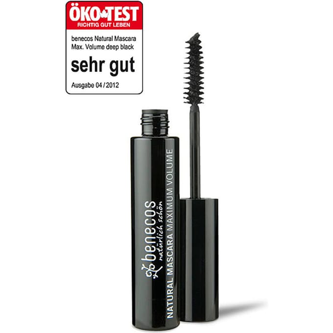 Benecos Natural Mascara Maximum Volume deep black