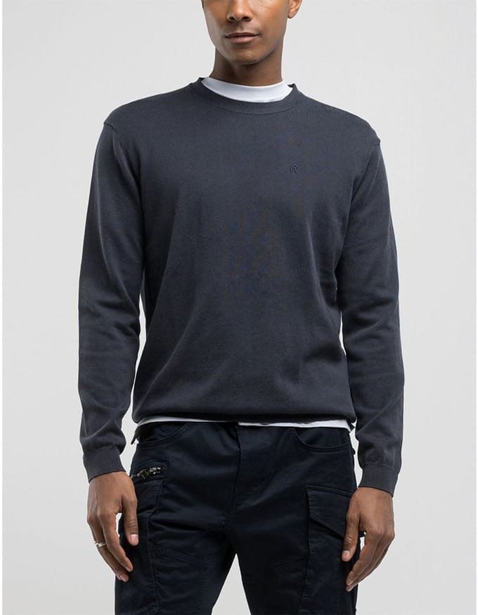 Replay Uk4723.000.g23374a Trui Grijs M Man