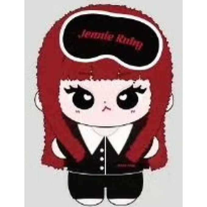 MINISO X Jennie - [Jennie Ruby] Porte-clés peluche MD Black Mask black