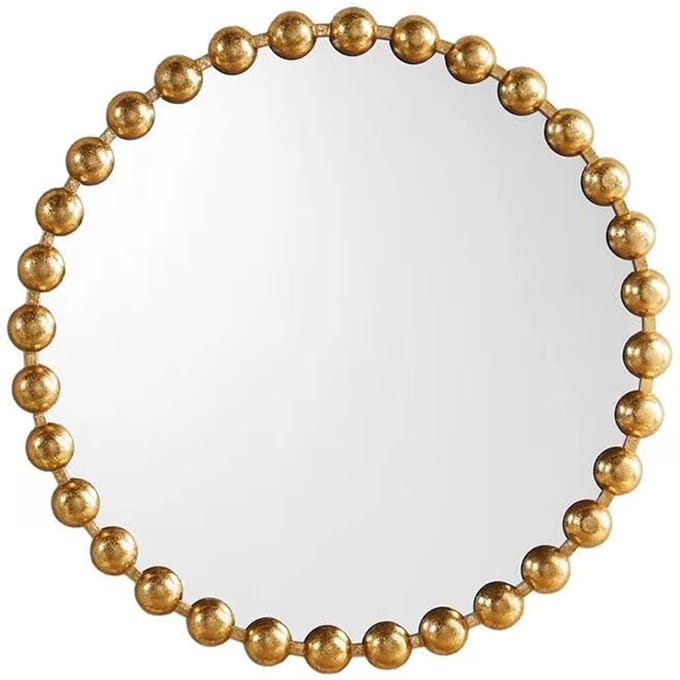 Milton & Oldbrook Wandspiegel Ø 38,5 cm Elena Goud