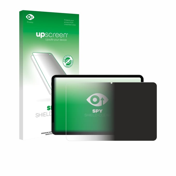 upscreen - privacy screenprotector voor Volla Tablet 12.3" - Folie Beschermfolie Blauwlichtfilter