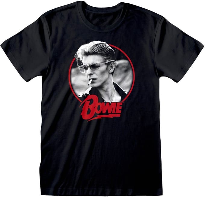 David Bowie - Smoking T-Shirt Black-M