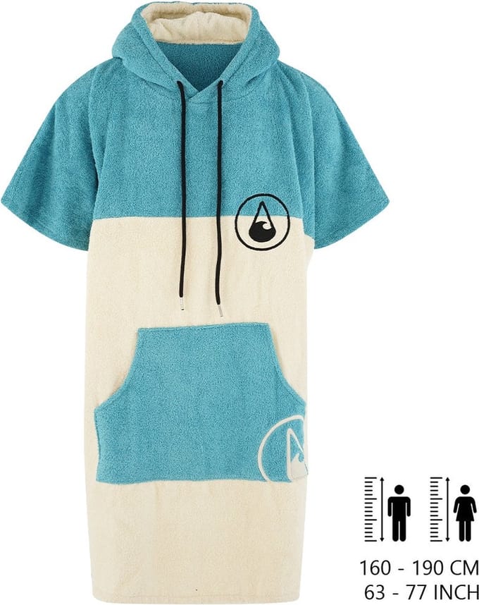 Poncho Wave Hawaii Cotton Poncho Lagos M WH4026 Multikleur 90 x 70 cm