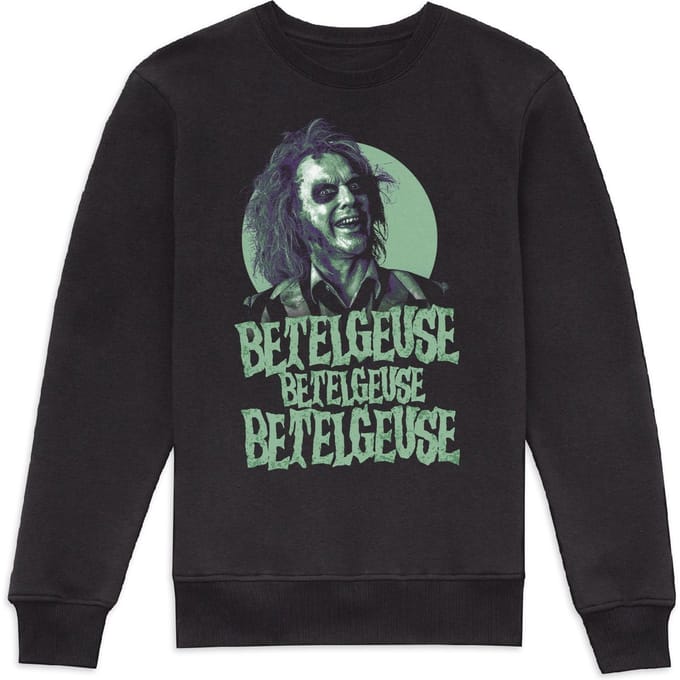 Beetlejuice Say My Name Sweatshirt - Black - M