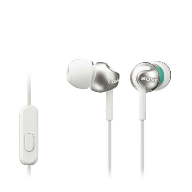 Sony MDR-EX110AP - In-Ear oordopjes - Wit