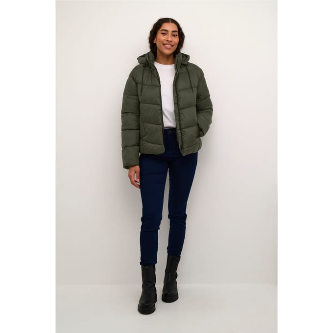 Jas Regular fit Forest Night dark green