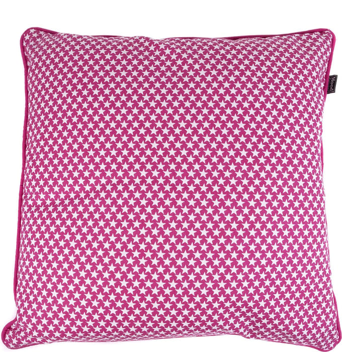 In The Mood Sterren - Sierussen - Fuchsia - 50x50 cm