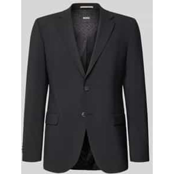 Regular fit colbert van scheerwolmix, model 'H-Jasper-MM-C-NF'