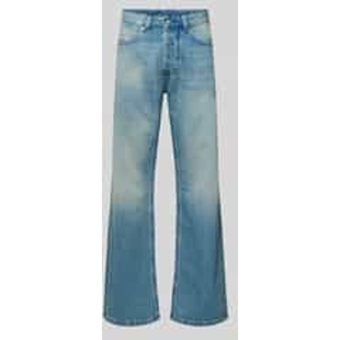 Flared Fit Jeans met logo-patch