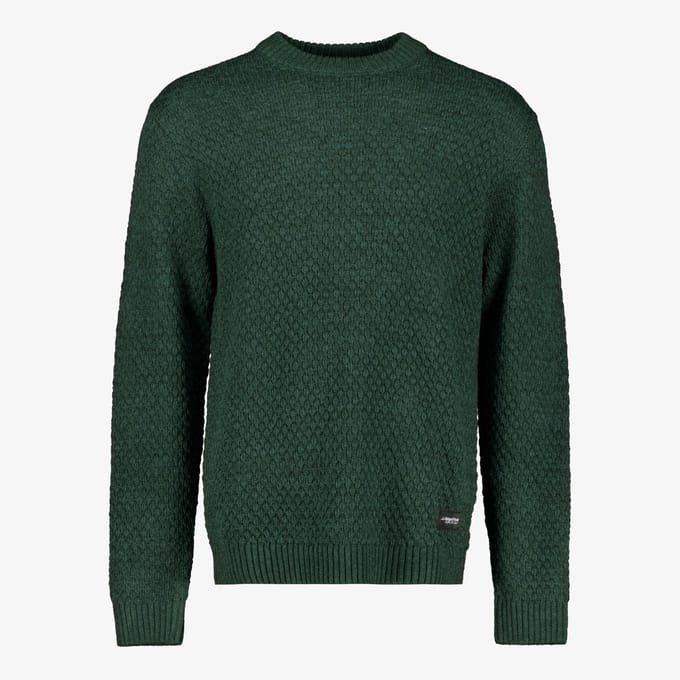 JJ REBEL heren trui groen - Maat S