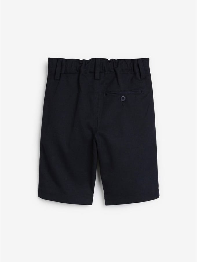 Next - Jongens - Schoolshorts zonder plooien - Blauw