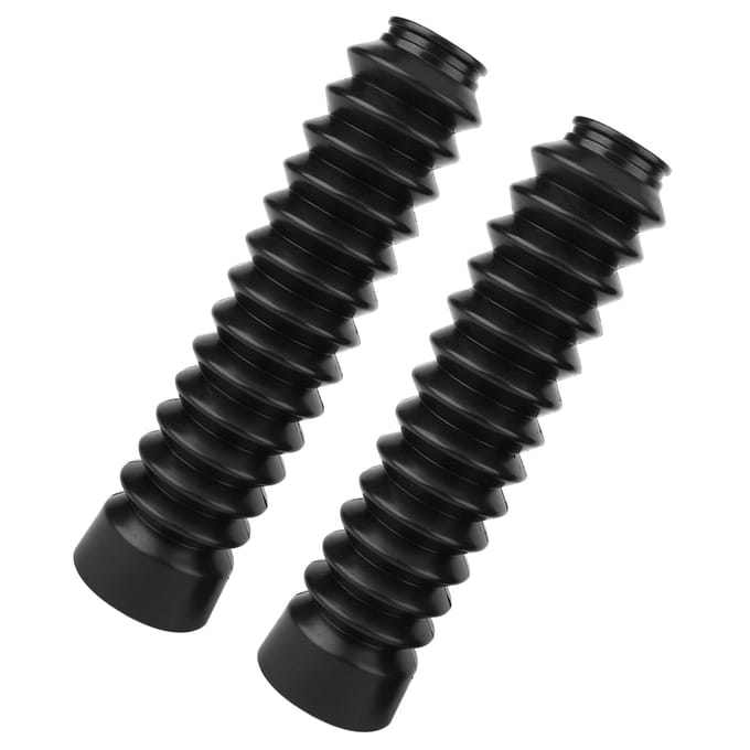 2x Guêtres de fourche avant universelles en caoutchouc pour moto Gator Boots GLF black