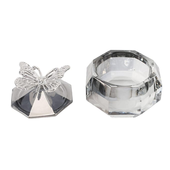 Nail Art Cup Transparant Glas Dappen Dish Cup Grote Capaciteit Multifunctionele Nail Art Dappen Dish white