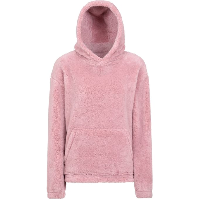 Mountain Warehouse Dames/Dames Teddy Fleece Hoodie (Roze)