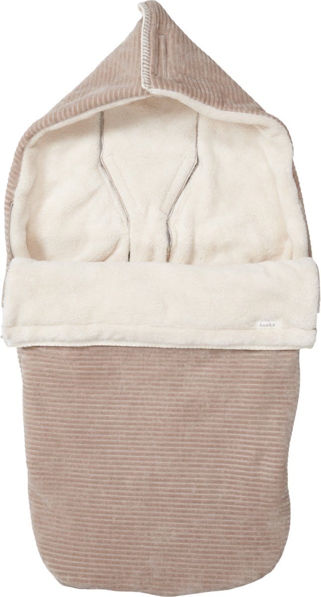 Koeka buggy voetenzak teddy Vik clay One Size
