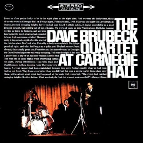 At Carnegie Hall - Brubeck, Dave Quartet, The