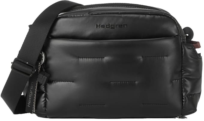 Hedgren COZY Schoudertas – Gewatteerd – Waterafstotend – Lichtgewicht – Zwart