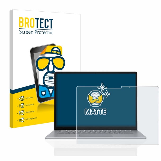 BROTECT - Screenprotector voor Microsoft Surface Laptop 5 / 6 13.5" - Folie Beschermfolie matte