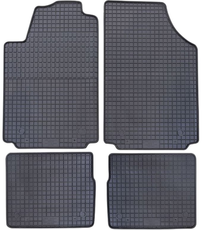 Rubbermatten Audi A2 2000-2005 (complete set) - Petex
