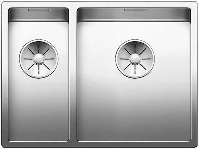 Spoelbak Blanco Claron 180/340-IF 521608 InFino inleg