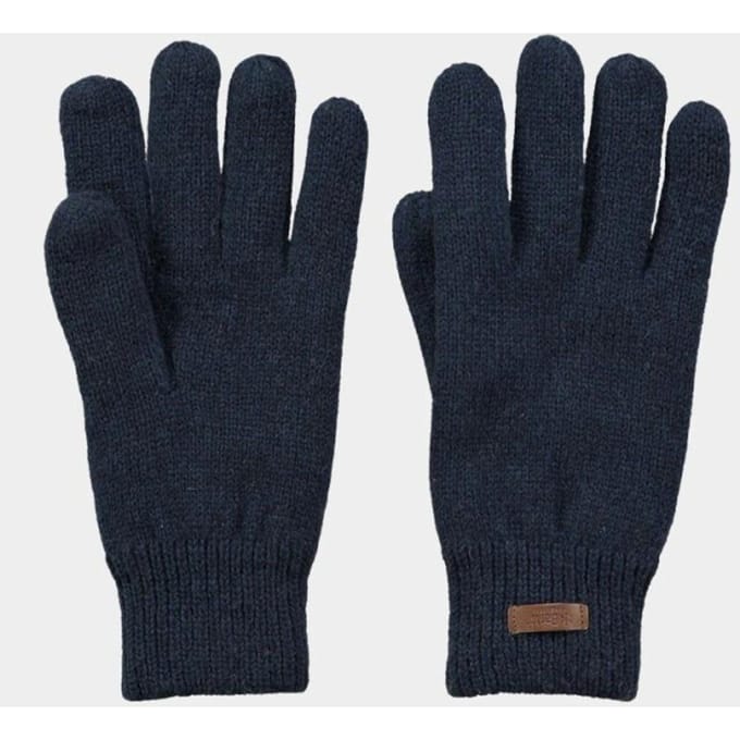 Barts - Handschoenen Haakon Lamswol Navy - Heren - Maat S/M -
