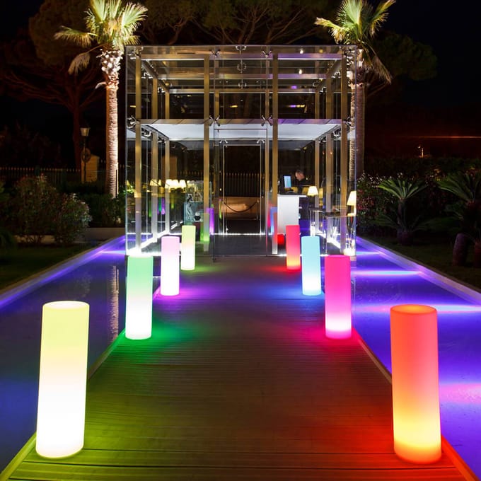 Smart&Green Tower - sfeerlamp LED bedienbaar via App