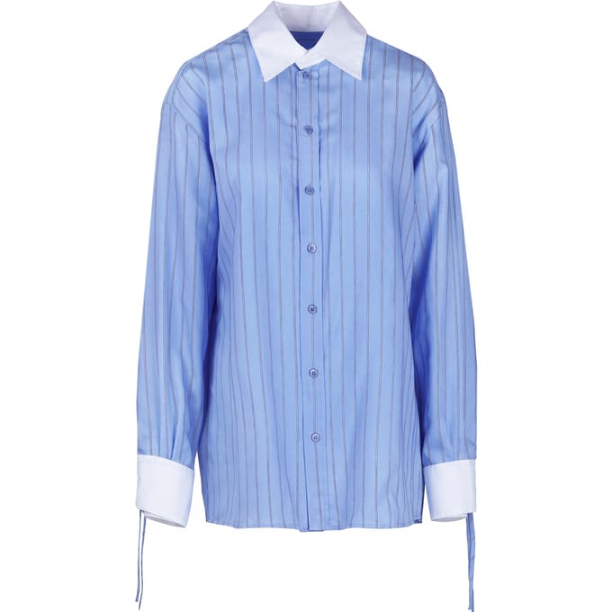 Semi Couture - Shirt - 480883 - Wit / Blauw