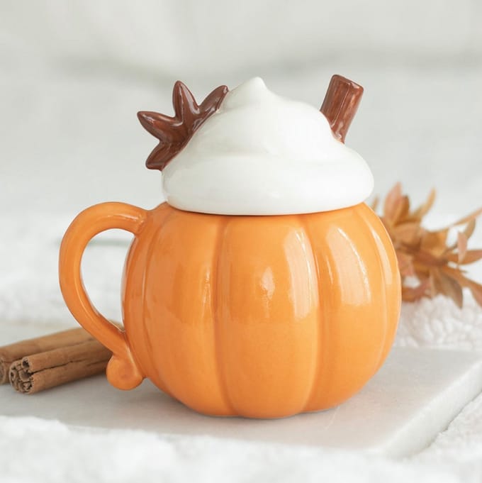 Something Different - Pumpkin latte cream mug