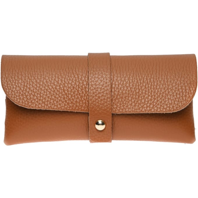 Roberta M Brown Rundleer zonnebril hoesje