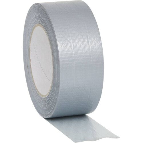 Textieltape, zilver, 50 mm x 50 m. KS Tools 141.5000