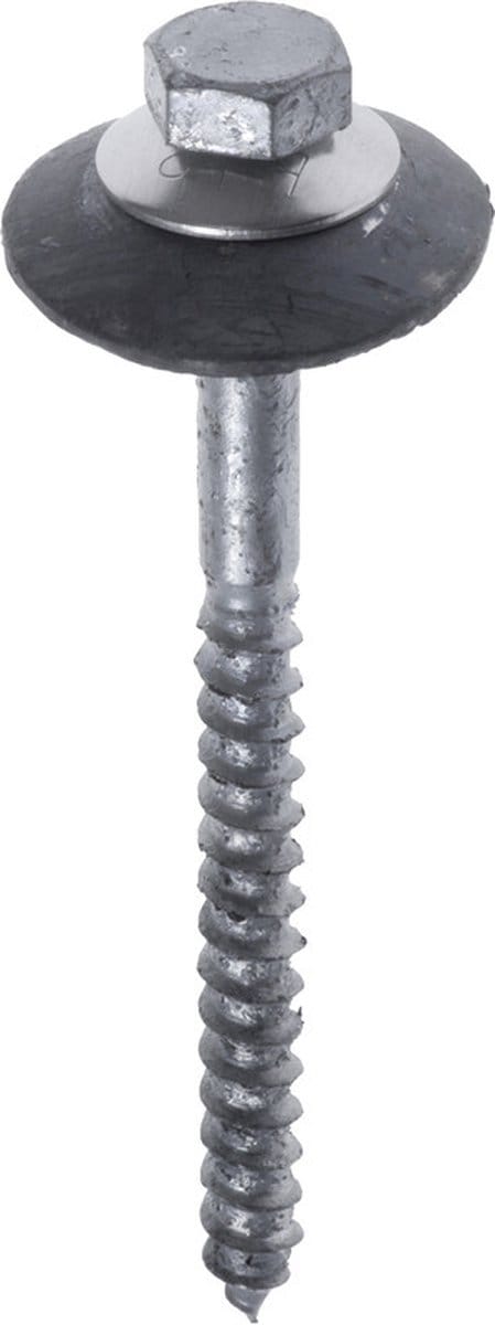 (100 STUKS) 7x110 GOLFPLAATBOUTEN RVS-A2 (AISI 304) GOLFPLAATSCHROEF