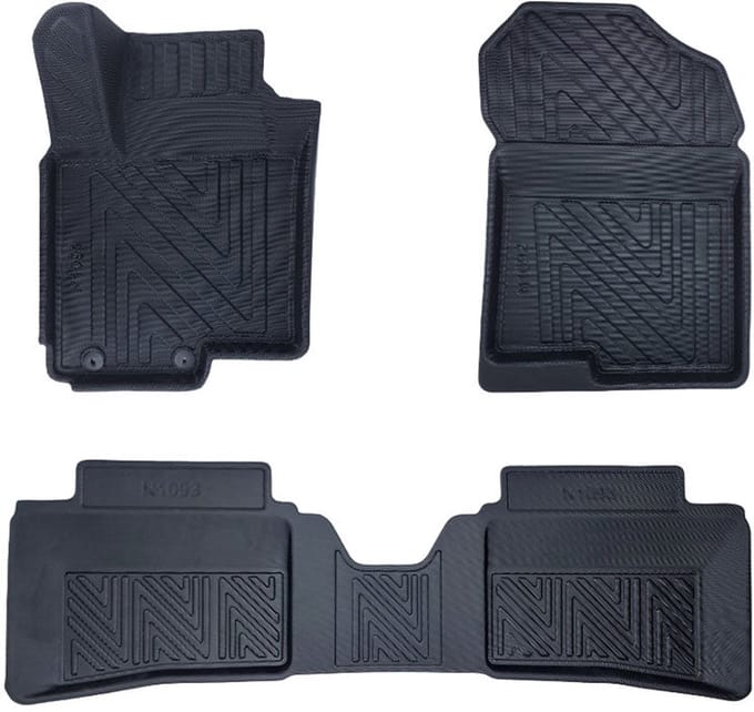 Rubbermatten Hyundai Bayon 2021-heden (complete set) - Premium carbonlook