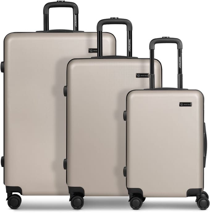 Smartbox Edition 05 4 wielen Kofferset 3-delig - Harde bagage - Combinatieslot - greige