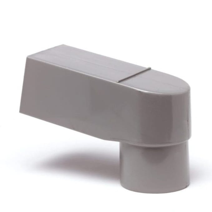 Afvoer pvc lijm - Stadsuitloop - 60 x 80 mm - Ø70/80mm