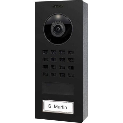 DoorBird D1101V AP Buitenunit voor Deurintercom Bluetooth, WiFi, LAN Grafietzwart (zijdemat)