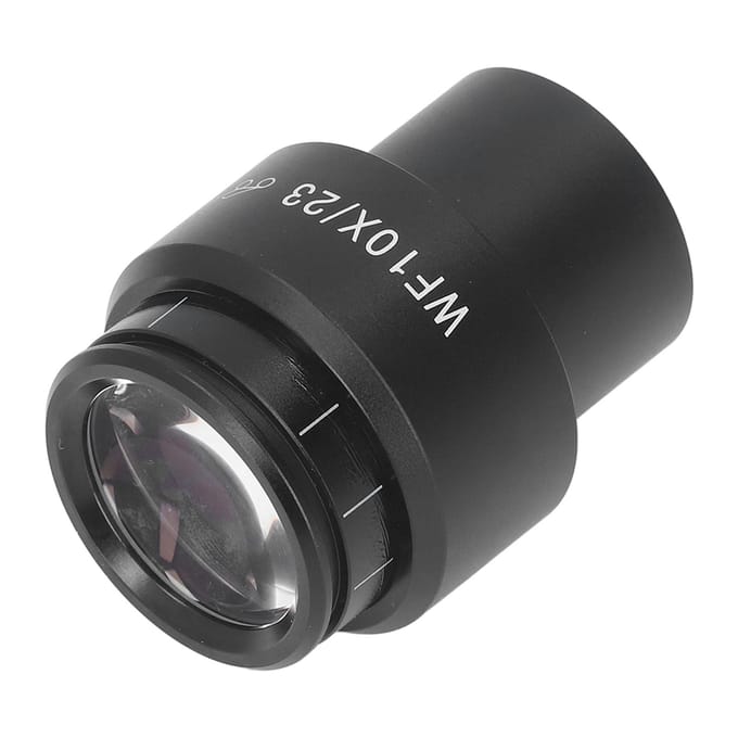 30mm Interface Microscoop Lens Groothoek WF10X23 Dioptrie Instelbaar Oculair met Huls