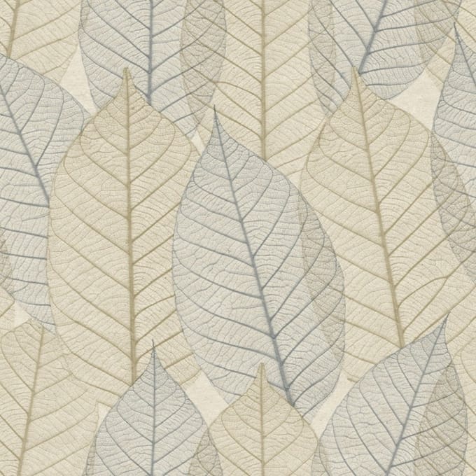 Decoprint Herbarium Behang met grote bladeren - HE27251   5415058080617   Behang