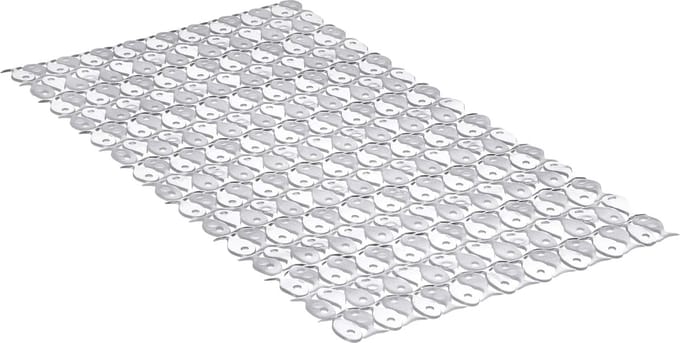 Antislip Badmat 70 x 36 cm met Vismotief en Zuignappen