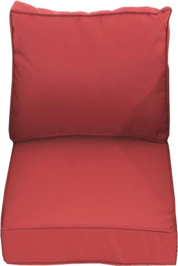 CLP Moss Kussenhoes fauteuil robijnrood