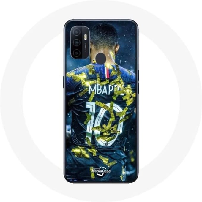 Coque de téléphone - Maniacase - Oppo A53 - Kylian Mbappé - Protection contre les chocs - Souple