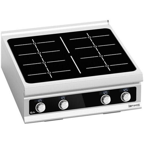 GGM Gastro Induktion Glühplattenherd - 28 kW - Bflex Digital