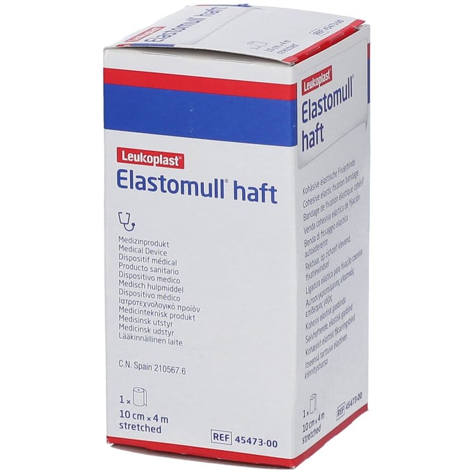 Elastomull Haft Fixatiewindel Elast. Cello 10 cm x 4 m 1 Gaasverband