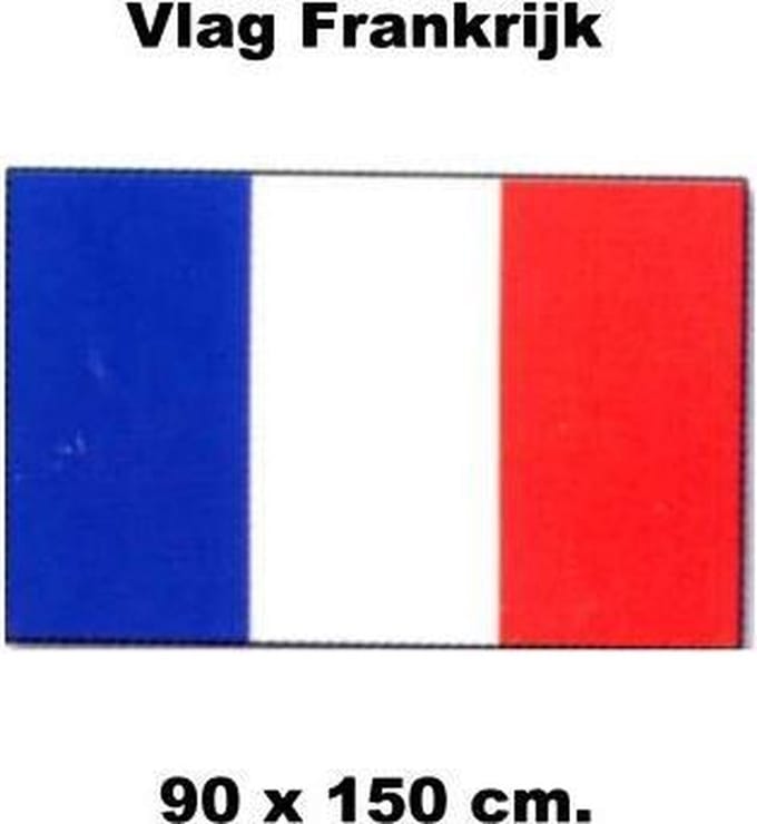 Vlag Frankrijk 90x150cm | Best Value
